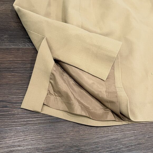 Ralph Lauren Skirt Wool Blend Midi Women’s 8 Petite Straight Classic Slits - Picture 5 of 12